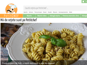 'petitchef.ro' screenshot