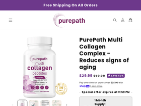 trypurepath.com homepage screenshot