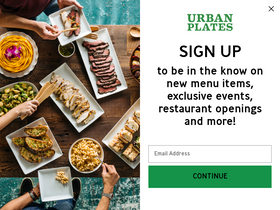 'urbanplates.com' screenshot