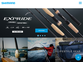 'shimanofish.com.au' screenshot