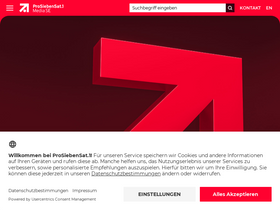 'prosiebensat1.com' screenshot