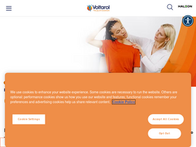 'voltarol.co.uk' screenshot