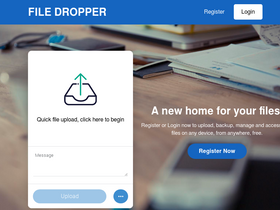 'filedropper.com' screenshot