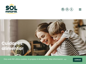 'solnatural.bio' screenshot