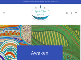 spiritandsoulcreations.com.au homepage screenshot