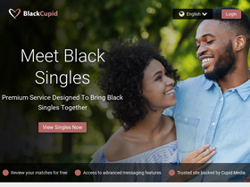 'blackcupid.com' screenshot