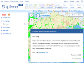 'shipxy.com' screenshot