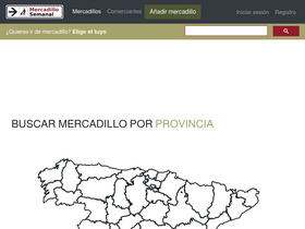 'mercadillosemanal.com' screenshot