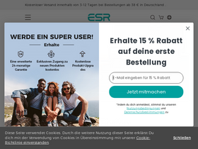 'esrgear.de' screenshot