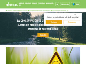 'bioguia.com' screenshot