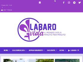 'labaroviola.com' screenshot