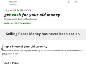 'oldmoneyprices.com' screenshot