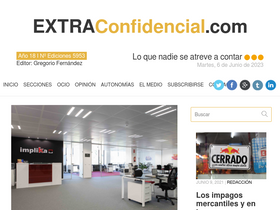 'extraconfidencial.com' screenshot