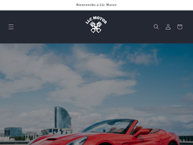 llcmotor.com homepage screenshot