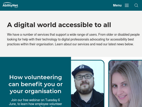 'abilitynet.org.uk' screenshot