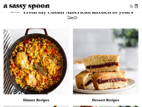 'asassyspoon.com' screenshot
