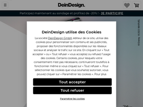 'deindesign.fr' screenshot