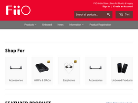 'fiio.co.in' screenshot