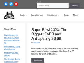 'i80sportsblog.com' screenshot