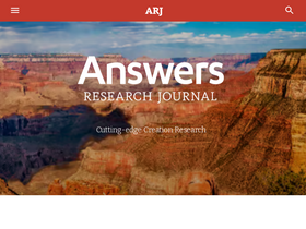 'answersresearchjournal.org' screenshot