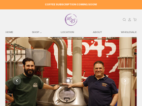 1645.com.au homepage screenshot