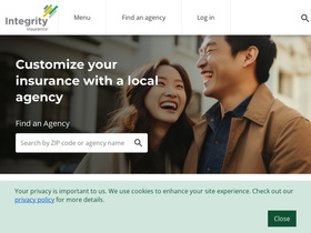 'integrityinsurance.com' screenshot