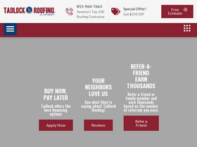 tadlockroofing.com
