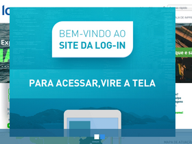 'loginlogistica.com.br' screenshot