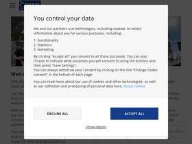 'jysk.com' screenshot