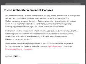 'rieker.com' screenshot