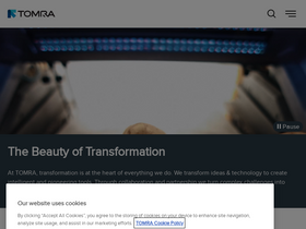 'tomra.com' screenshot