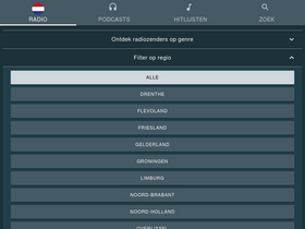 'radio-nederland.nl' screenshot
