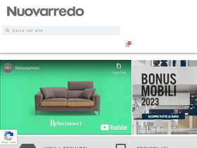 'nuovarredo.it' screenshot