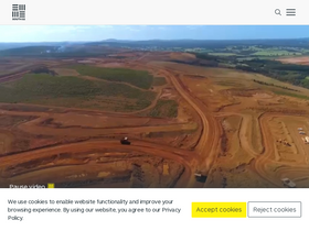 'south32.net' screenshot