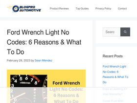 'blogproautomotive.com' screenshot