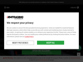 'xmtrading.com' screenshot