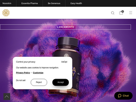 'essentialnutrition.com.br' screenshot