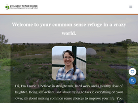 'commonsensehome.com' screenshot