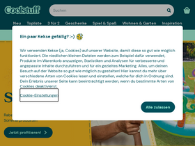 'coolstuff.de' screenshot