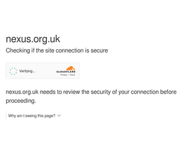 'nexus.org.uk' screenshot