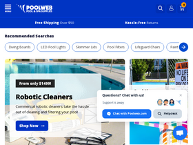'poolweb.com' screenshot