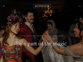 secondstarevents.com homepage screenshot