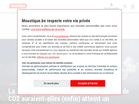 'moustique.be' screenshot