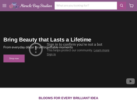 mysolawoodflowers.com homepage screenshot