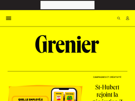 'grenier.qc.ca' screenshot