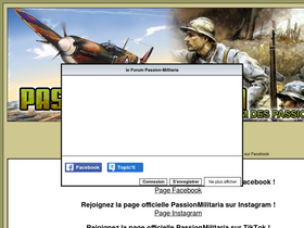 'passionmilitaria.com' screenshot