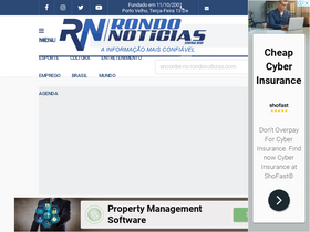 'rondonoticias.com.br' screenshot