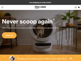 'litter-robot.com' screenshot