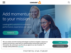 'conduent.com' screenshot