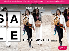 'amphora.cl' screenshot